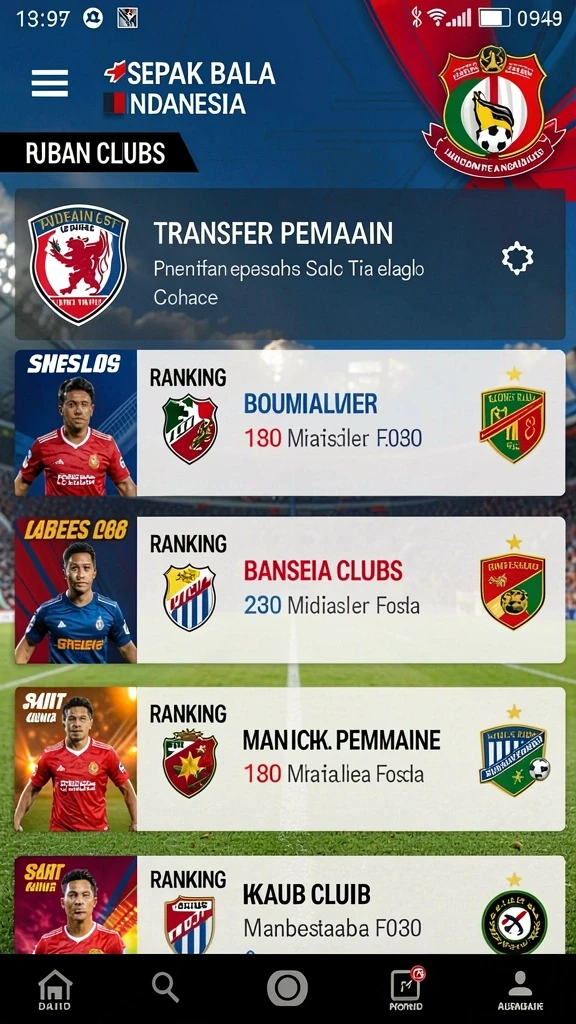 Halaman katalog dengan daftar aplikasi yang tersusun rapi.